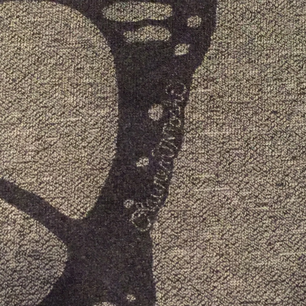 Lauren Moshi Butterfly Tee Shirt Gray - Picture 6 of 6